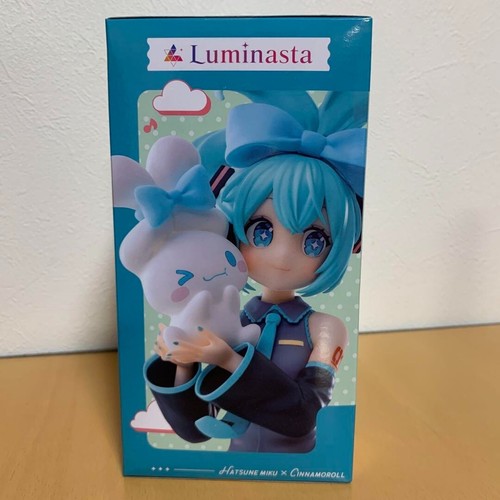 Hatsune Miku x Cinnamoroll Luminasta Figure SEGA New with Box from Japan NEW - Picture 5 of 8