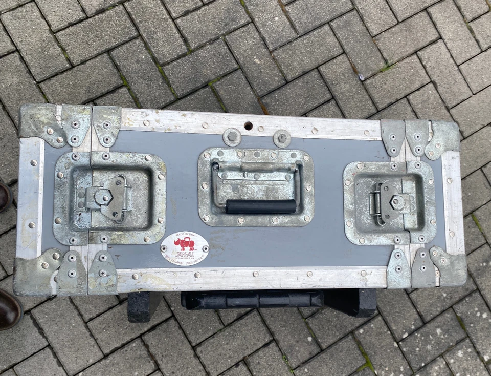 19“ 3 HE - Case In Case/Rack Double Door - mit Trolley , ultra robust - Bild 2 von 4