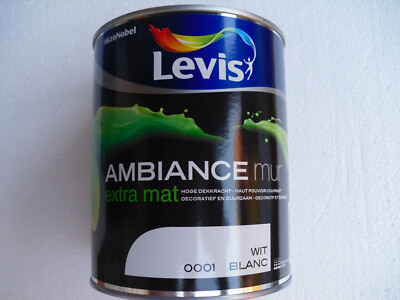 1 Liter Levis Ambiance Mur Extra matt Wandfarbe Deckenfarbe  in 39 Farbtönen