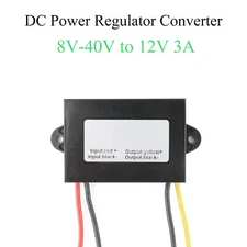 DC Converter 8V-40V to 12V 3A 36W Step-up and Step-down Module 36W Power Module