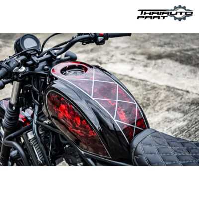 FOR HONDA SCL CL300 CL500 2023-2024 COVER FUEL OIL TANK BLACK RED
