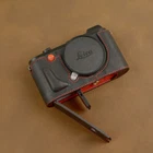 Suitable For Leica CL Genuine Leather Camera Half Case Handle Covers Bag Protect