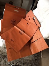 Hermès paris Sacs Emballage Lot de 7 / 40 X 54 Cm