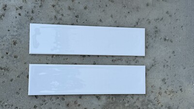 Frost White Glossy Ceramic Tiles
