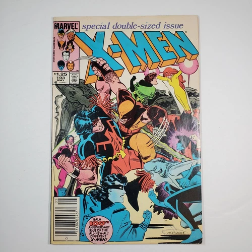 Marvel Comics Uncanny X-Men #193 Newsstand FN Key Issue 1st Appearance Firestar