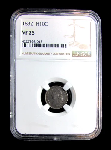 1832 Capped Bust Half Dime NGC VF25