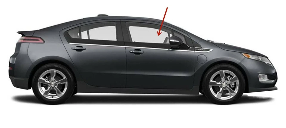 Fits 2011-2015 Chevrolet Volt Passenger Side Right Front Door Window Glass Foto 2 de 4