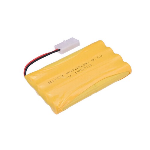 2pcs Ni-Cd AA Battery 9.6V 700mAh Pack Rechargeable For RC Car Toys KET-2P Plug - Picture 9 of 10