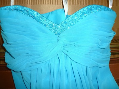 caribbean blue bridesmaid dresses