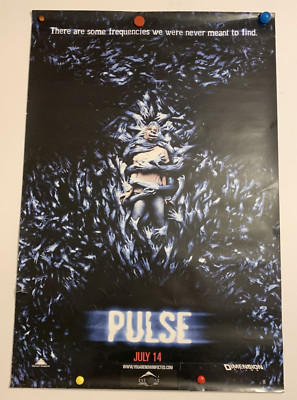 Pulse 2006 double sided rolled movie poster 27x40