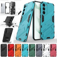 Armor Case Shockproof Stand Cover For Samsung Galaxy S23 S22 S21 Ultra Plus FE 