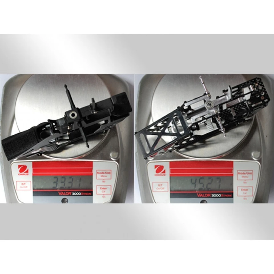 Marco principal Microheli aluminio/fibra de carbono - HOJA 230S/V2/Inteligente Foto 2 de 4