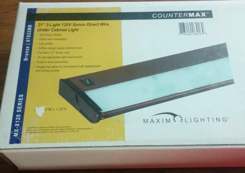 NEW-Maxim Lighting CounterMax MX-X12 30" Xenon Under Cabinet Bar Light - Picture 1 of 2