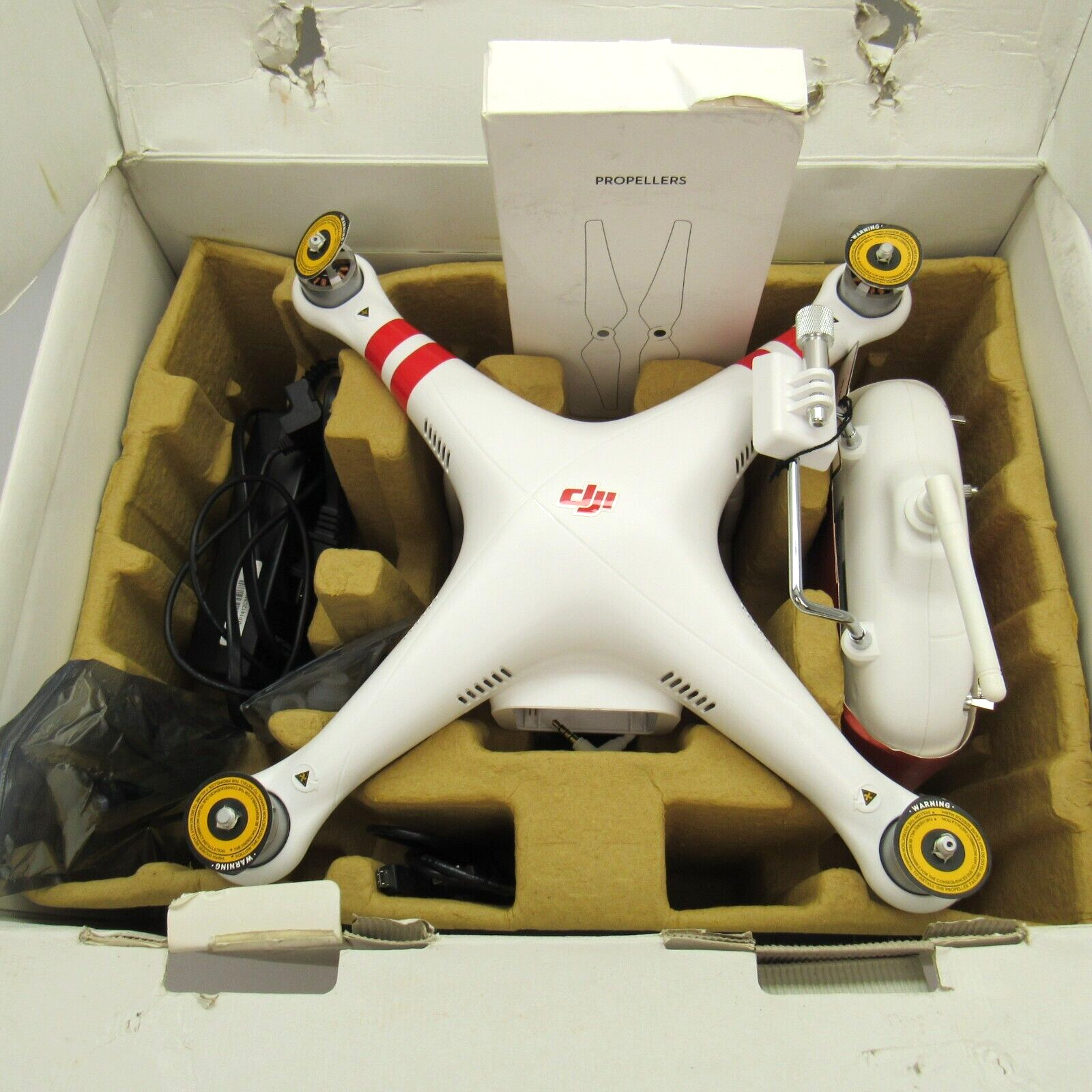 DJI Phantom 2 Vision PV330 1080p Drone with Transmitter - New Unused-image