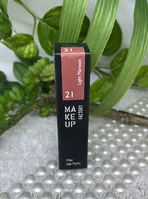 MAKEUP Factory Mat Lip Stylo Lippenstift Lipstick 21 LIGHT MAROON 3ml *neu*