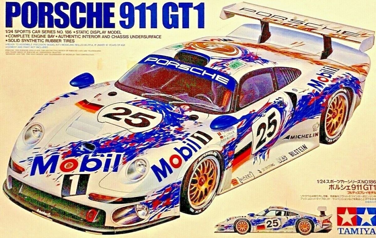 Tamiya Porsche 911 GT1 1/24 New | eBay