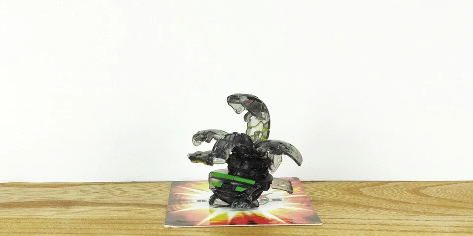 VHTF BAKUGAN "BakuDouble-Strike" Translucent Darkus SNAPZOID 770G SM/SEGA Rare - Image 4 of 4