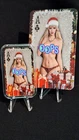 1 oz fine silver bar "Gia " Ace of Clubs- Sexy and Naughty W/COA