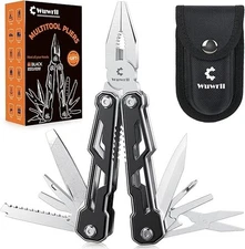 Mini Multitool Knife 16 in 1 Small Pocket Multi Tool with Knife and Pliers