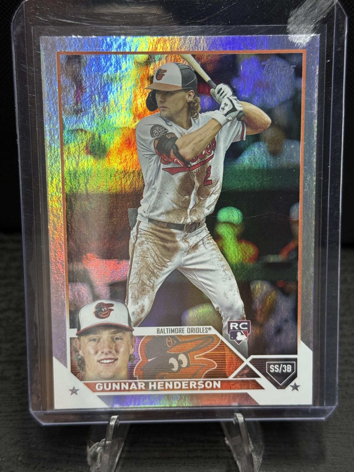 2023 Topps #206 Gunnar Henderson Rainbow Foil