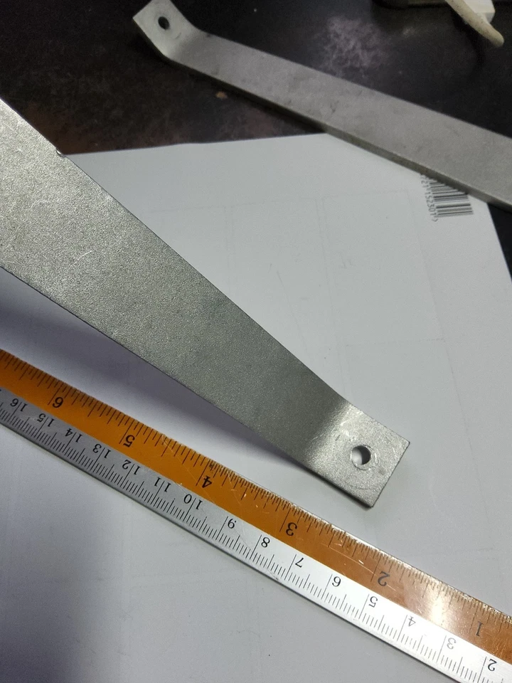 Decathlon aluminium RC Aircraft Paired Landing Gear Struts  - Large 12" Wide - Image 4 of 4