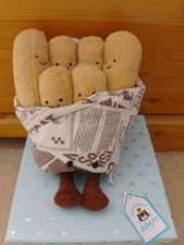 Jellycat. Amuseables Cosy Chips. Genuine. Brand New With Tags.
