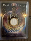 2025-26 Topps Midnight Drake Powell Rookie Jersey Auto RPA Brooklyn Nets ON CARD