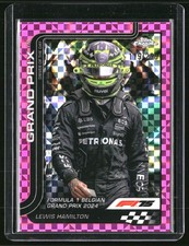2025 Topps Chrome Formula 1 Lewis Hamilton Pink Checker 119/250 #135