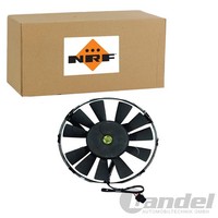 NRF LÜFter MotorkÜHlung 100W 277Mm Passend FüR Opel Calibra Combo Corsa