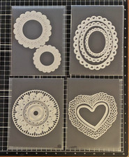 Cutting Die Sets Nesting HEART OVAL FRAME, MANDALA, DAISY DOILY FRAME or HEART