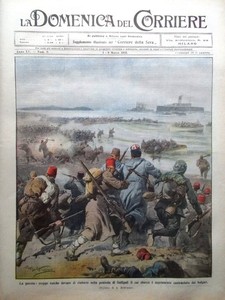 La Domenica del Corriere 2 Marzo 1913 Romanov Caron Atropo Messico Sonno Visceri