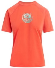 NWT KANU SURF Misses Breeze UPF 50 Rashguard Workout Coral Top   XL