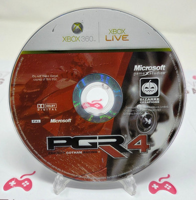 PGR 4 Project Gotham Racing Disc Only XBOX 360 -- PAL