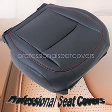 For 2018-2022 Jeep Wrangler Unlimited Sahara Driver Bottom Leather Seat Cover