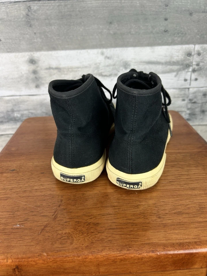 Camisas altas negras Superga para hombre talla 6 Foto 4 de 4