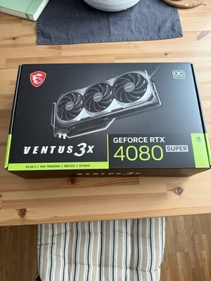 MSI RTX 4080 Super 16g Ventus 3x OC 16GB GDDR6X - GeForce Grafikkarte