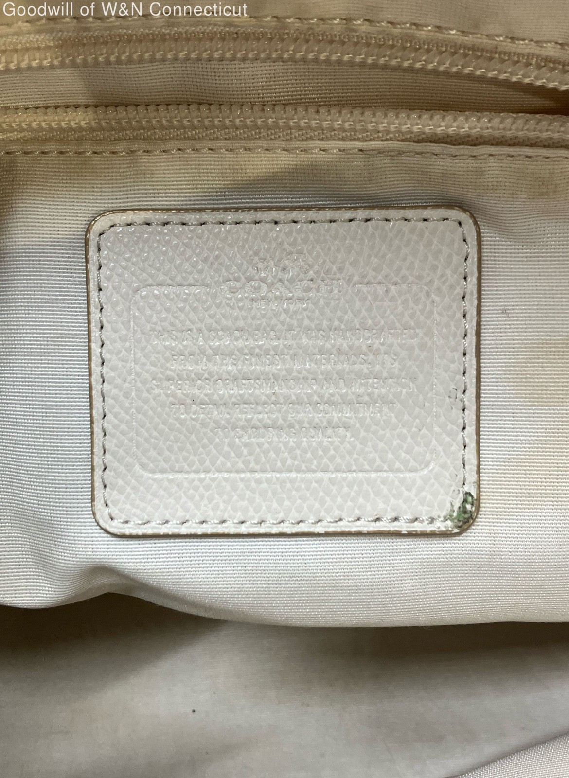 Authenticated Coach Women's Beige Basic - image 8