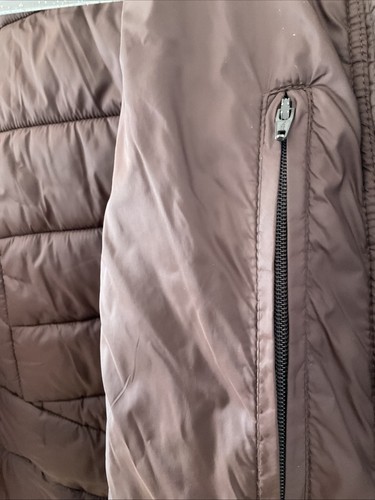 BARBOUR INTERNATIONAL WOMENS AUTOCROSS QUILT JACKET COCOA SIZE 12 FITS LIKE A 10 - Picture 13 of 19