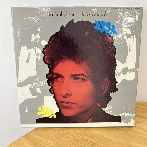 BOB DYLAN BIOGRAPHIE 3x CD DELUXE EDITION BOX SET mit 2x Buch/Heften.