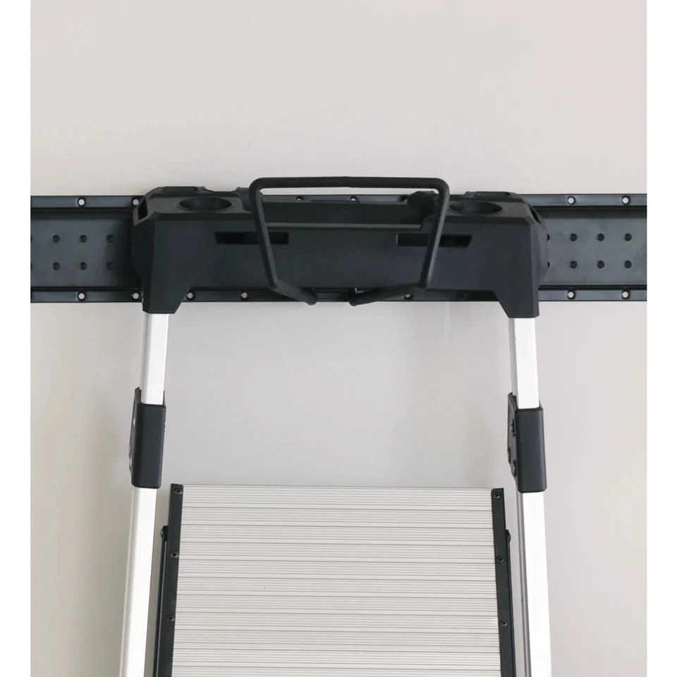 (Paquete de 2) Gancho de bucle grande para almacenamiento de garaje, acero duradero con empuñadura de goma Foto 4 de 4