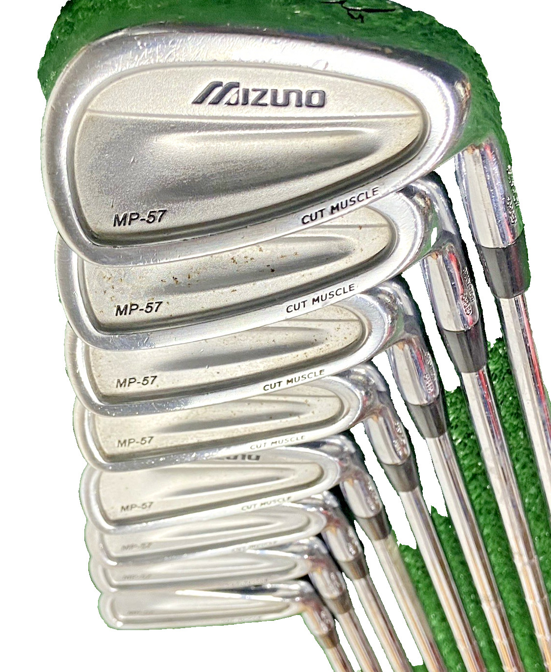 Mizuno MP-57 Cut Muscle Iron Set 3-PW RH S300 Stiff Steel 5i