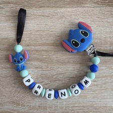 Attache Tétine Prénom 100% Silicone