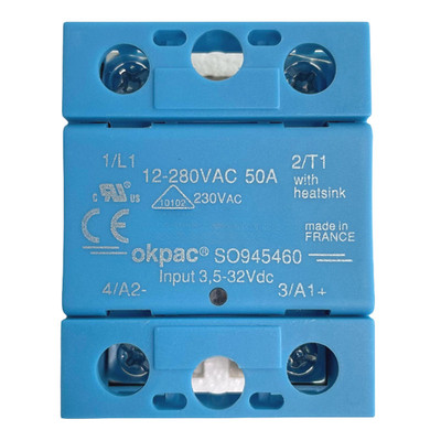 3~32VDC 12-280VAC 50A SO945460 Solid State Relay For CELDUC 1PC New