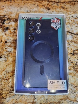 Raptic Shield MagSafe Shield Metal Case Back Cover for Samsung Galaxy S25 Ultra