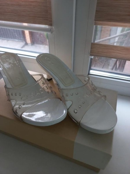 Women Casadei Heels White 37.5
