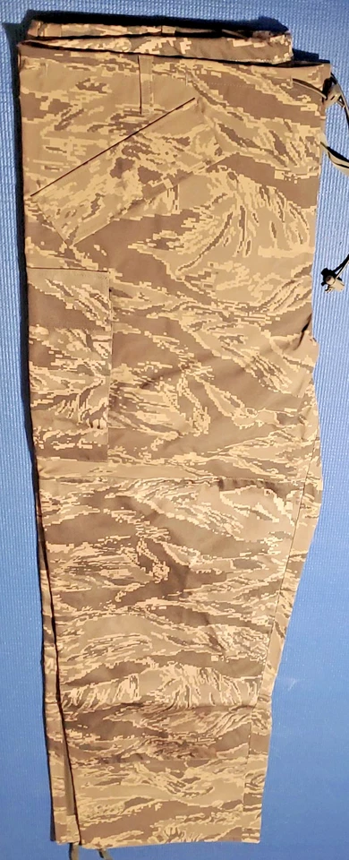 US Military Air Force Environmental Tiger Stripe Camouflage Trousers Large - Image 4 of 4