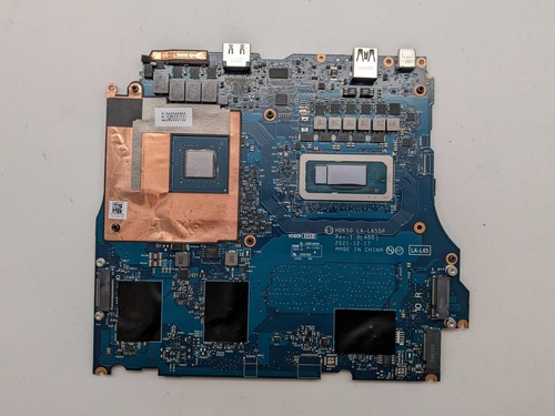 Dell N2RP0 G15 5520 Motherboard i7 12700H 4.7GHZ RTX NVIDIA 3060 6GB **READ** - Picture 9 of 12