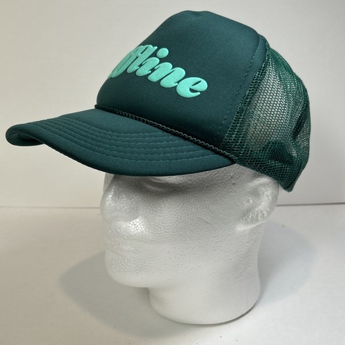 Offline Trucker Hat Cap Snap Back Mesh Back Y2K Style Net Hat - Picture 2 of 8