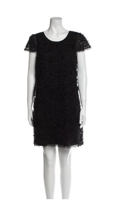 Noon By Noor Luxury Tulle Little Slip Mini Lace Sheer Back Sz 10/L NWT $795 - Image 1 of 4