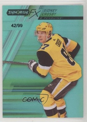 2020-21 Upper Deck Synergy FX Green 42/99 Sidney Crosby #FX-5 0c8j
